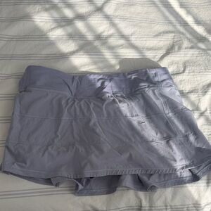 Lululemon Athletica Lavender Skort